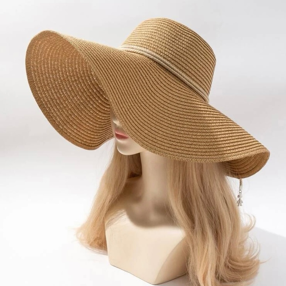 Wide Brim Straw Hat